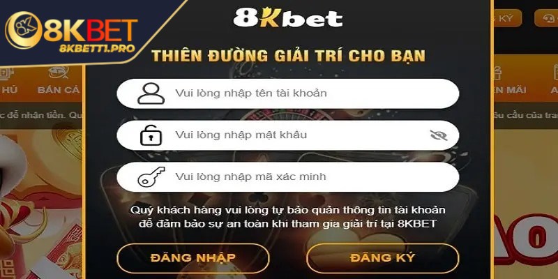 8KBET - Trải Nghiệm Giải Trí Trực Tuyến Đẳng Cấp Quốc Tế 24 Đăng nhập trang cá nhân trải nghiệm mọi dịch vụ nhà cái cung cấp